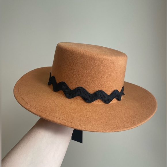 Nwt scotch&soda rusty pumpkin wool hat